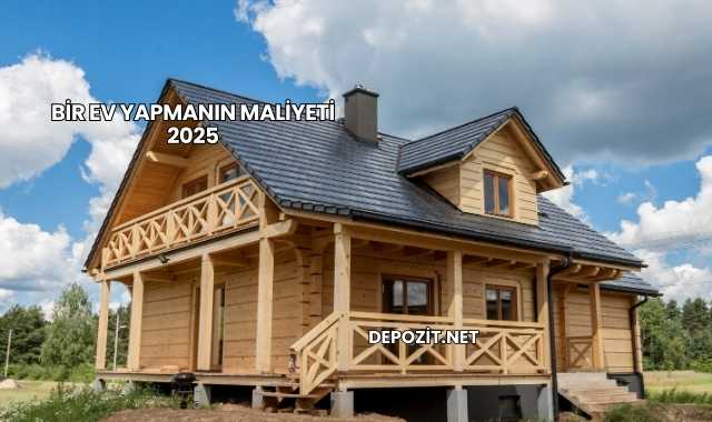 Bir Ev Yapmanın Maliyeti 2025