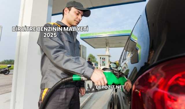 Bir Litre Benzinin Maliyeti 2025