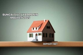 Bungalov Ev Yapmanın Maliyeti 2025