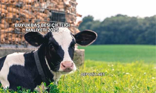 Büyükbaş Besi Çiftliği Maliyeti 2025