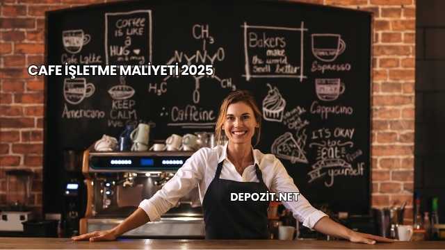 Cafe İşletme Maliyeti 2025