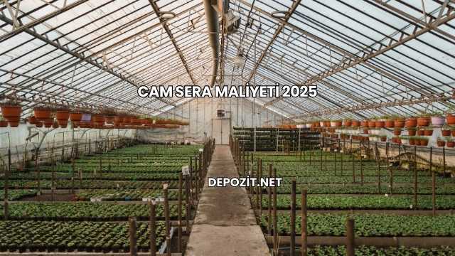 Cam Sera Maliyeti 2025