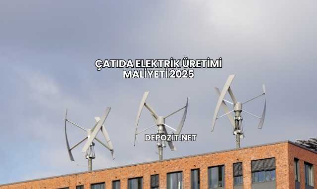 Çatıda Elektrik Üretimi Maliyeti 2025