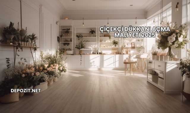 Çiçekçi Dükkanı Açma Maliyeti 2025