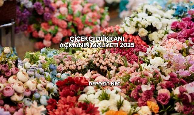 Çiçekçi Dükkanı Açmanın Maliyeti 2025