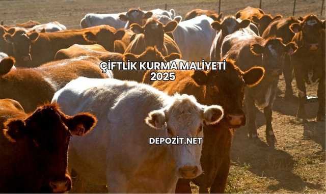 Çiftlik Kurma Maliyeti 2025