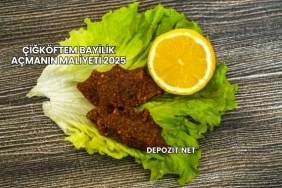 Çiğköftem Bayilik Açmanın Maliyeti 2025