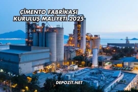 Çimento Fabrikası Kuruluş Maliyeti 2025
