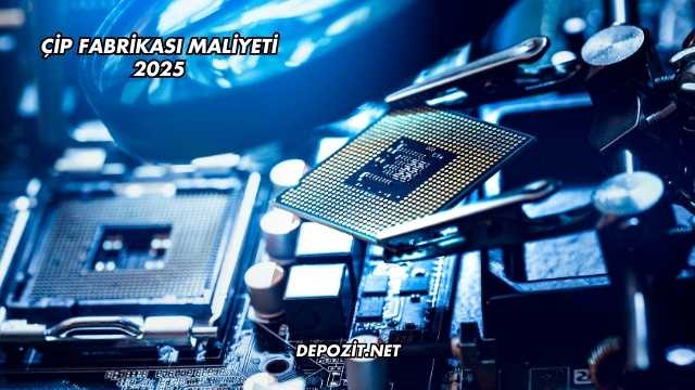 Çip Fabrikası Maliyeti 2025