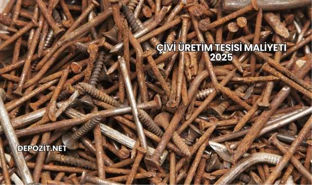 Çivi Üretim Tesisi Maliyeti 2025