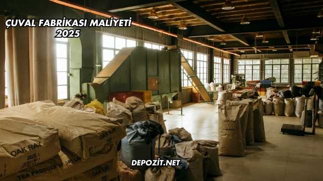 Çuval Fabrikası Maliyeti 2025