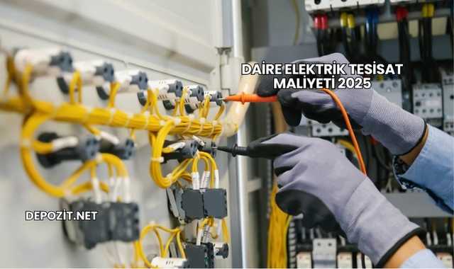 Daire Elektrik Tesisat Maliyeti 2025