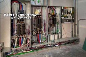 Daire Elektrik Tesisat Maliyeti 2025