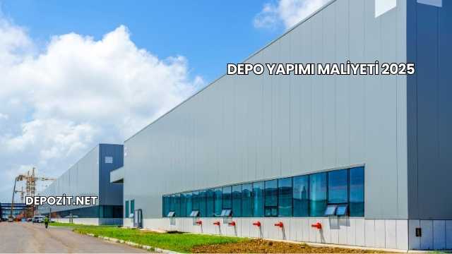 Depo Yapımı Maliyeti 2025