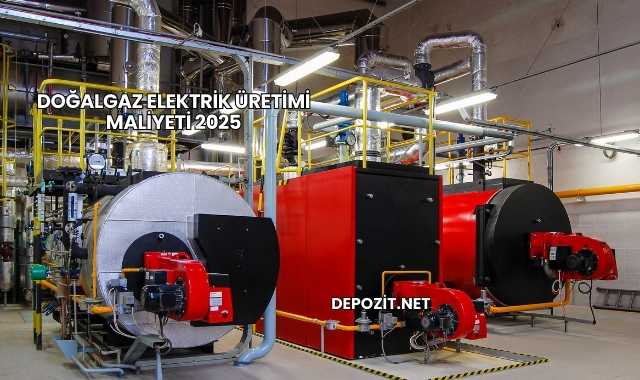Doğalgaz Elektrik Üretimi Maliyeti 2025