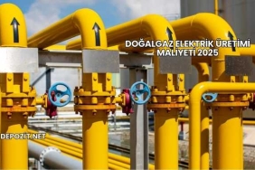 Doğalgaz Elektrik Üretimi Maliyeti 2025