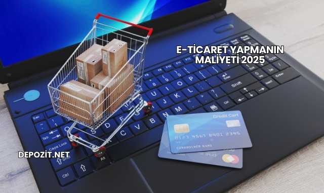 E-Ticaret Yapmanın Maliyeti 2025