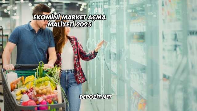 Ekomini Market Açma Maliyeti 2025