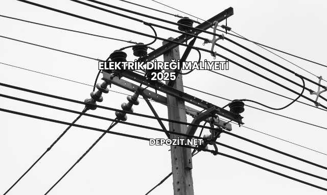 Elektrik Direği Maliyeti 2025