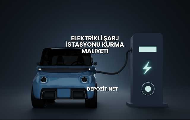 Elektrikli Şarj İstasyonu Kurma Maliyeti