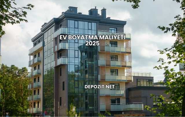 Ev Boyatma Maliyeti 2025