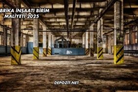 Fabrika İnşaatı Birim Maliyeti 2025
