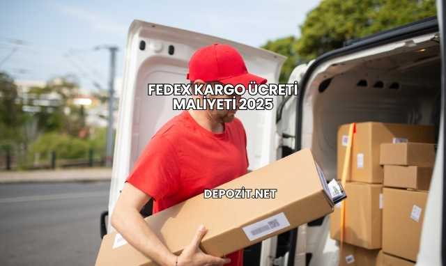 FedEx Kargo Ücreti Maliyeti 2025