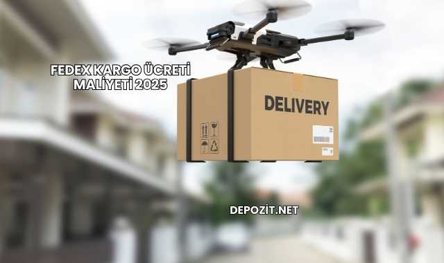 FedEx Kargo Ücreti Maliyeti 2025