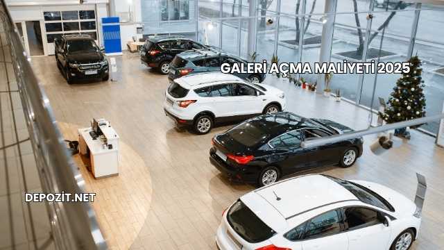 Galeri Açma Maliyeti 2025