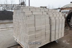 Gaz Beton Fabrikası Maliyeti 2025
