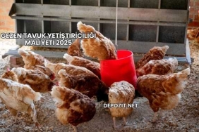 Gezen Tavuk Yetiştiriciliği Maliyeti 2025