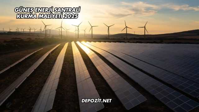 Güneş Enerji Santrali Kurma Maliyeti 2025