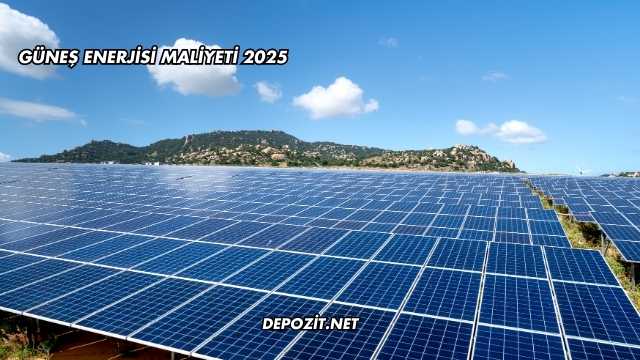 Güneş Enerjisi Maliyeti 2025