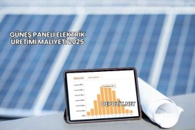 Güneş Paneli Elektrik Üretimi Maliyeti 2025