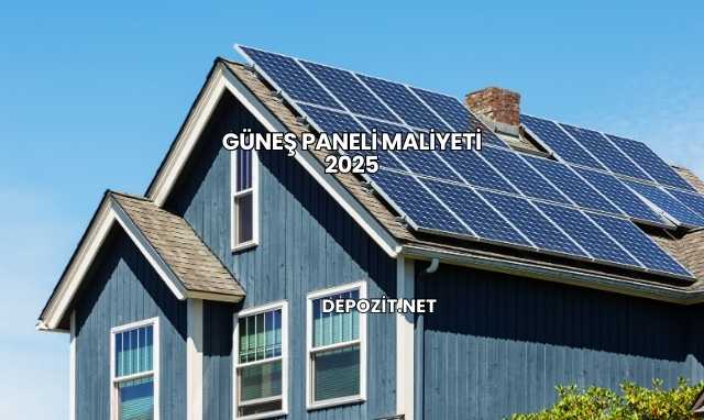 Güneş Paneli Maliyeti 2025