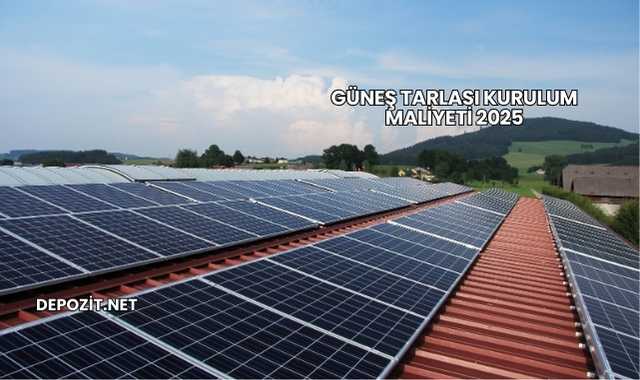 Güneş Tarlası Kurulum Maliyeti 2025