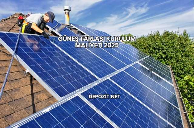 Güneş Tarlası Kurulum Maliyeti 2025
