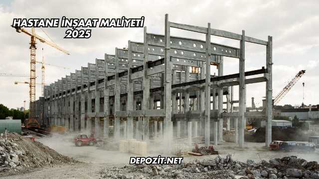 Hastane İnşaat Maliyeti 2025