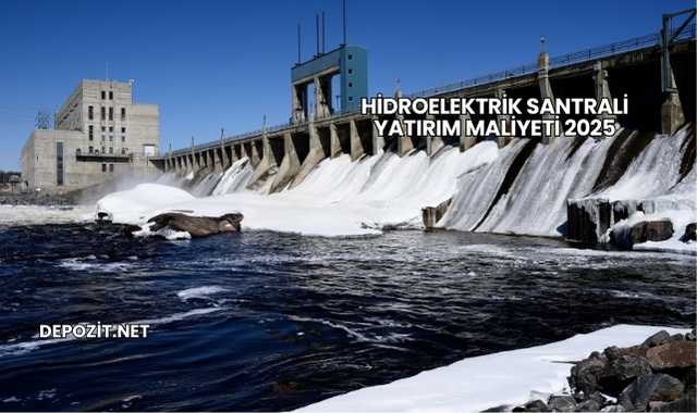 Hidroelektrik Santrali Yatırım Maliyeti 2025