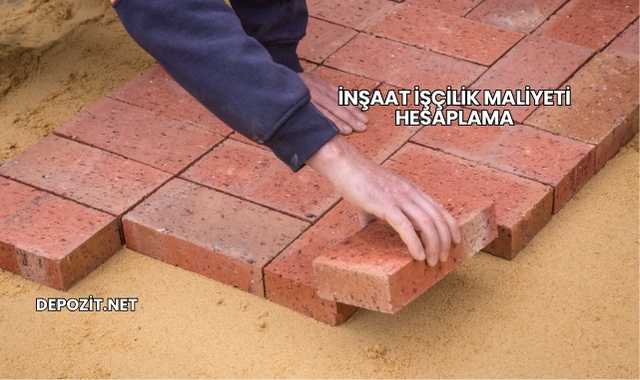İnşaat İşçilik Maliyeti Hesaplama