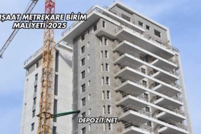 İnşaat Metrekare Birim Maliyeti 2025