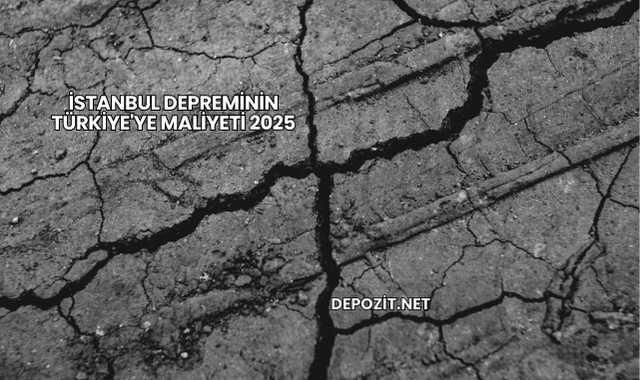 İstanbul Depreminin Türkiye'ye Maliyeti 2025