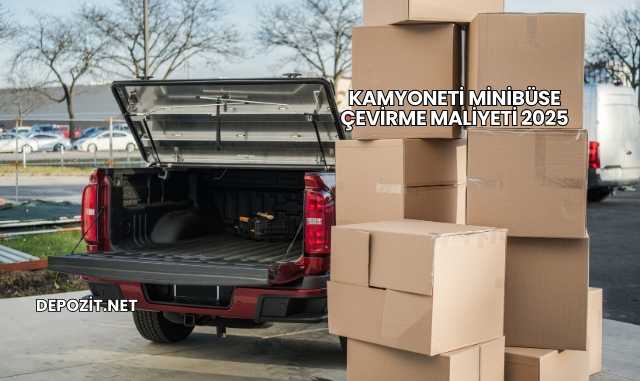 Kamyoneti Minibüse Çevirme Maliyeti 2025