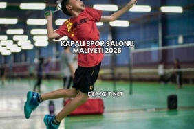 Kapalı Spor Salonu Maliyeti 2025