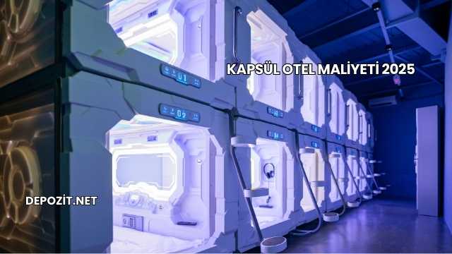 Kapsül Otel Maliyeti 2025