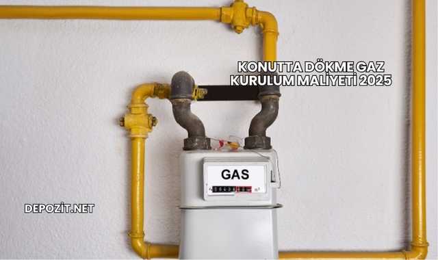 Konutta Dökme Gaz Kurulum Maliyeti 2025