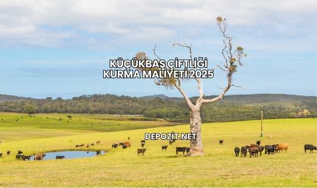 Küçükbaş Çiftliği Kurma Maliyeti 2025
