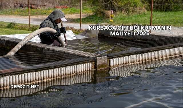 Kurbağa Çiftliği Kurmanın Maliyeti 2025