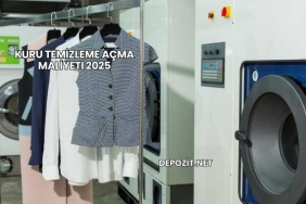 Kuru Temizleme Açma Maliyeti 2025