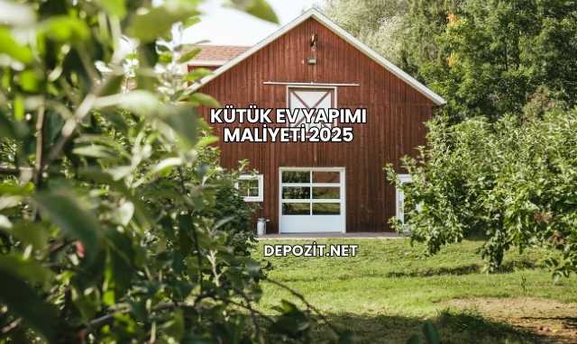 Kütük Ev Yapımı Maliyeti 2025